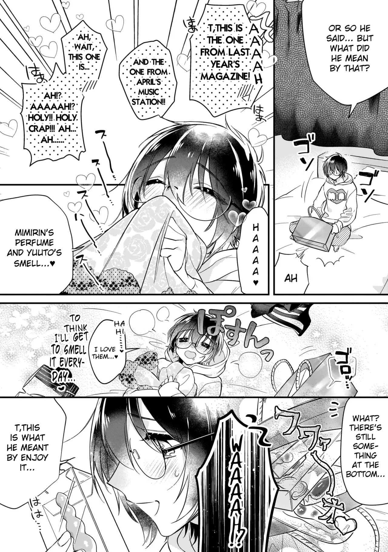 Boku no oshi wa yoru ni torokeru - Page 157