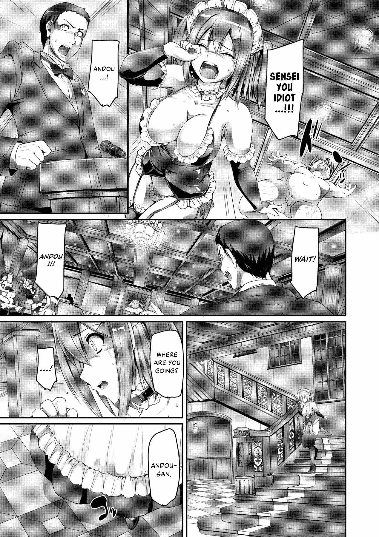 Maid Gakuen e Youkoso!! - Welcome to Maid Academy page 127 - maid kissing hentai manga - read online free