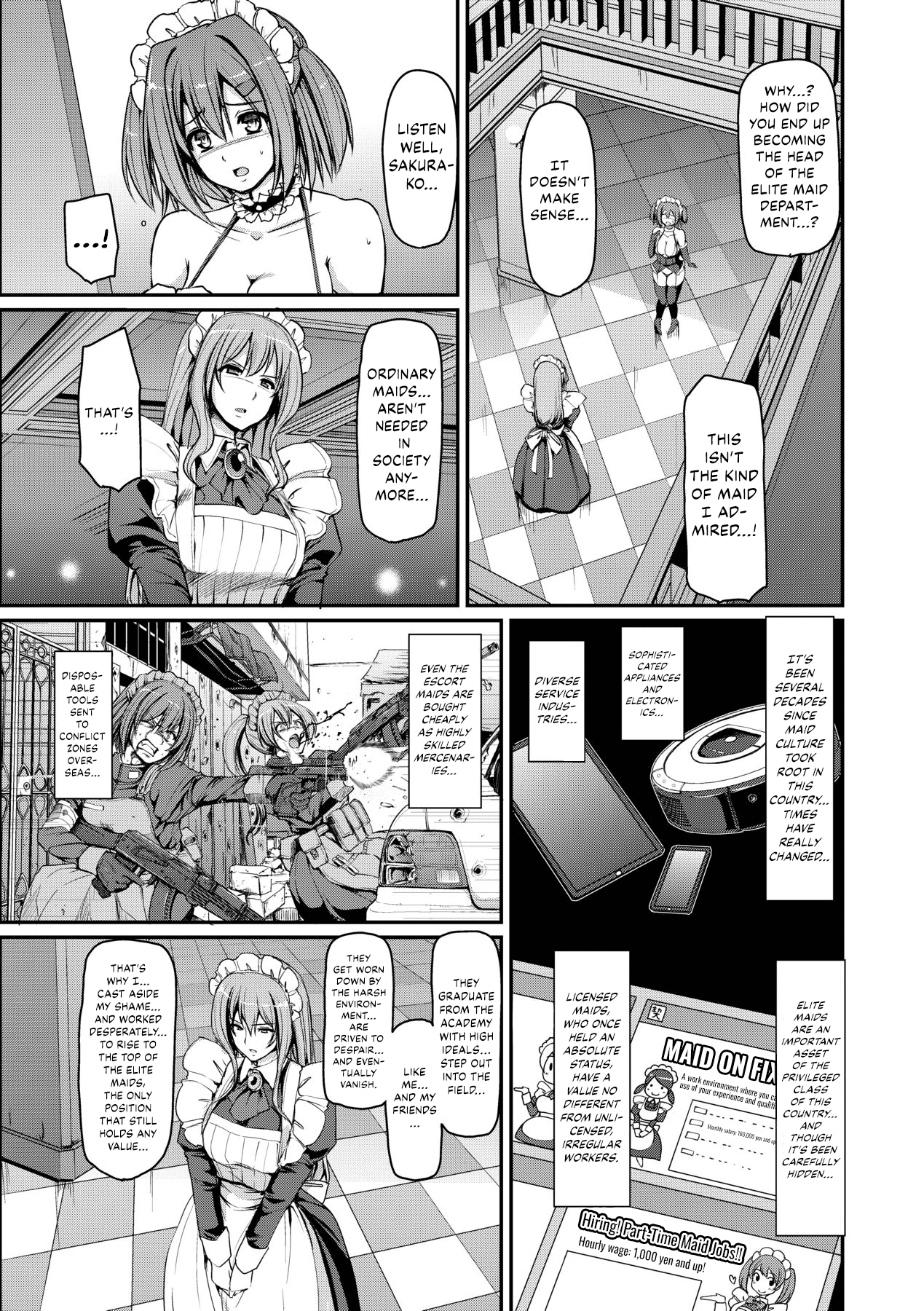 Maid Gakuen e Youkoso!! - Welcome to Maid Academy page 131 - maid kissing hentai manga - read online free