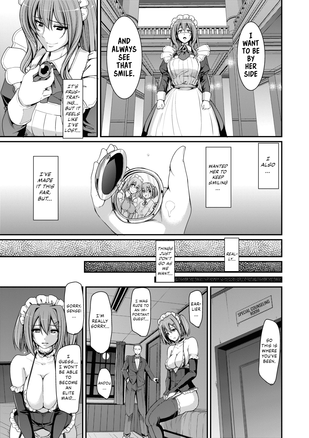 Maid Gakuen e Youkoso!! - Welcome to Maid Academy page 135 - maid kissing hentai manga - read online free