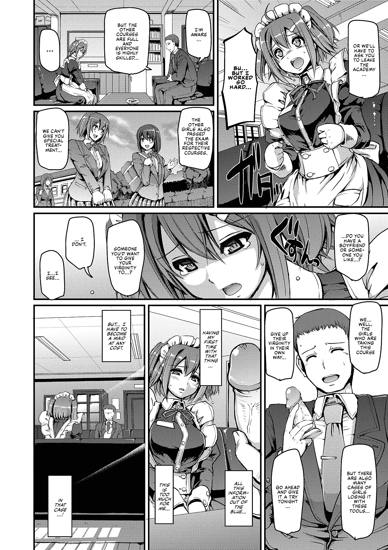 Maid Gakuen e Youkoso!! - Welcome to Maid Academy page 16 - maid kissing hentai manga - read online free