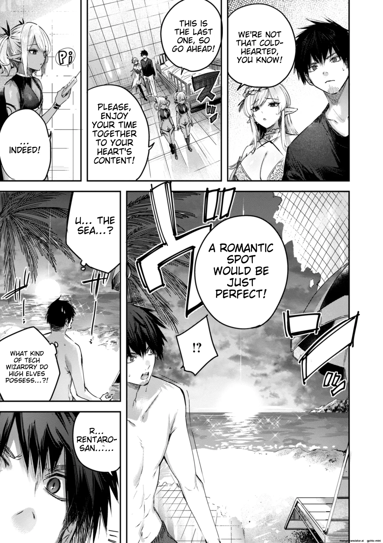 Dokushin Hunter no Deai wa Elf no Mori de | The Single Hunter Meets Girl in The Elven Forest page 114 - rough translation big breasts hentai manga - read online free