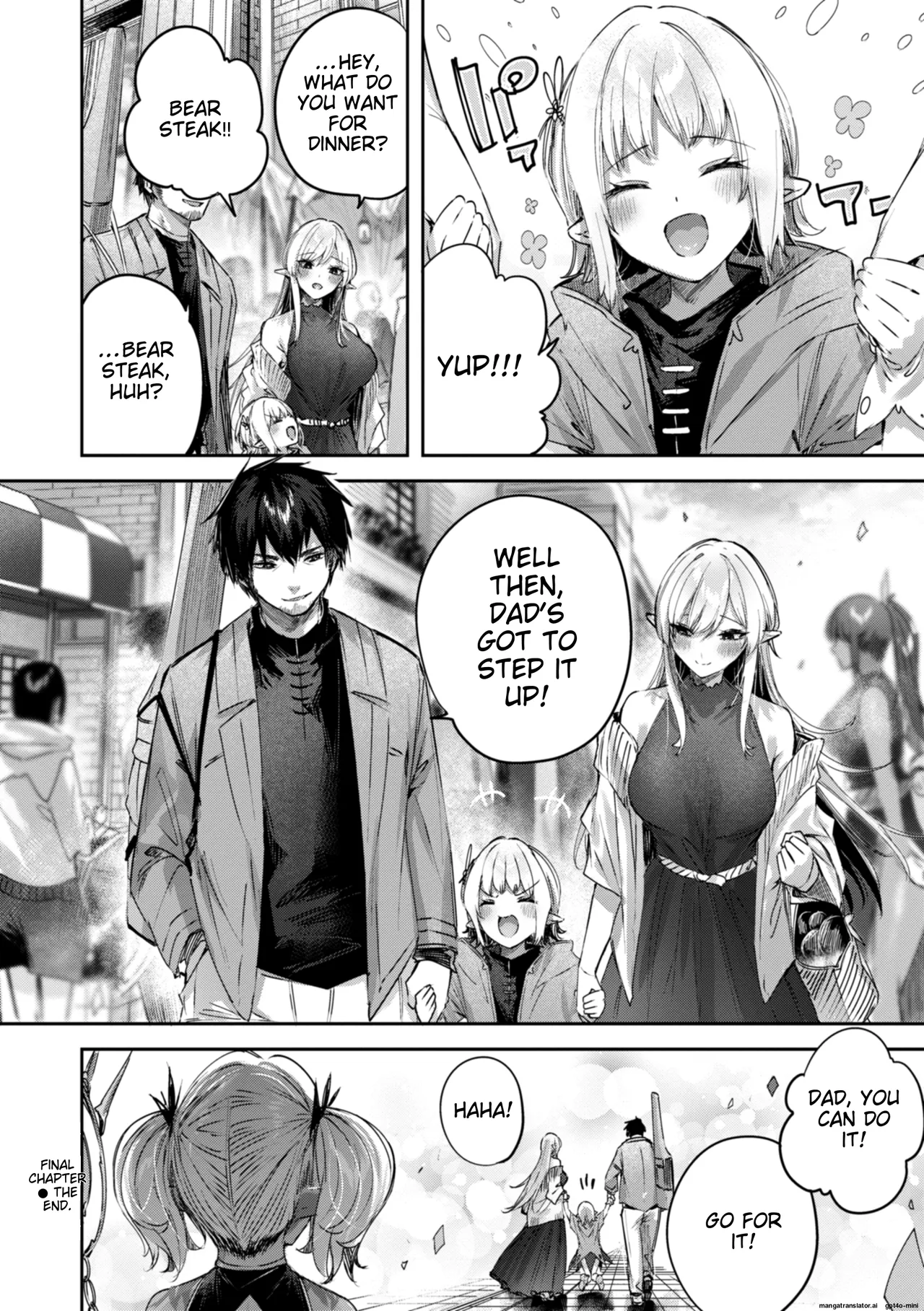 Dokushin Hunter no Deai wa Elf no Mori de | The Single Hunter Meets Girl in The Elven Forest page 133 - elf big breasts hentai manga - read online free