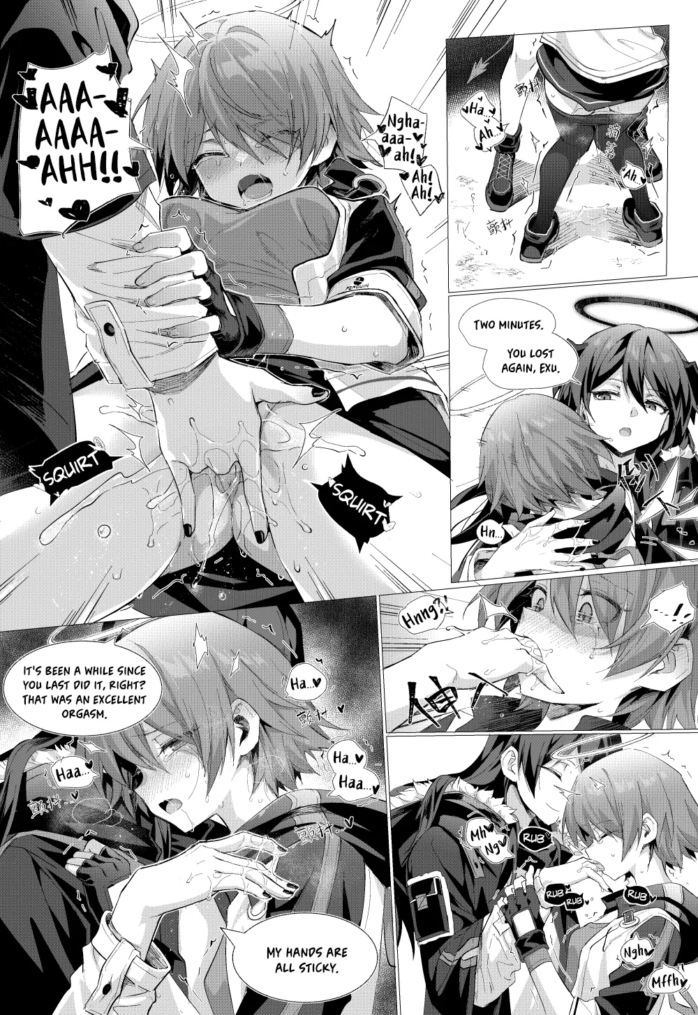 Mostima x Exusiai Short Story - Page 12