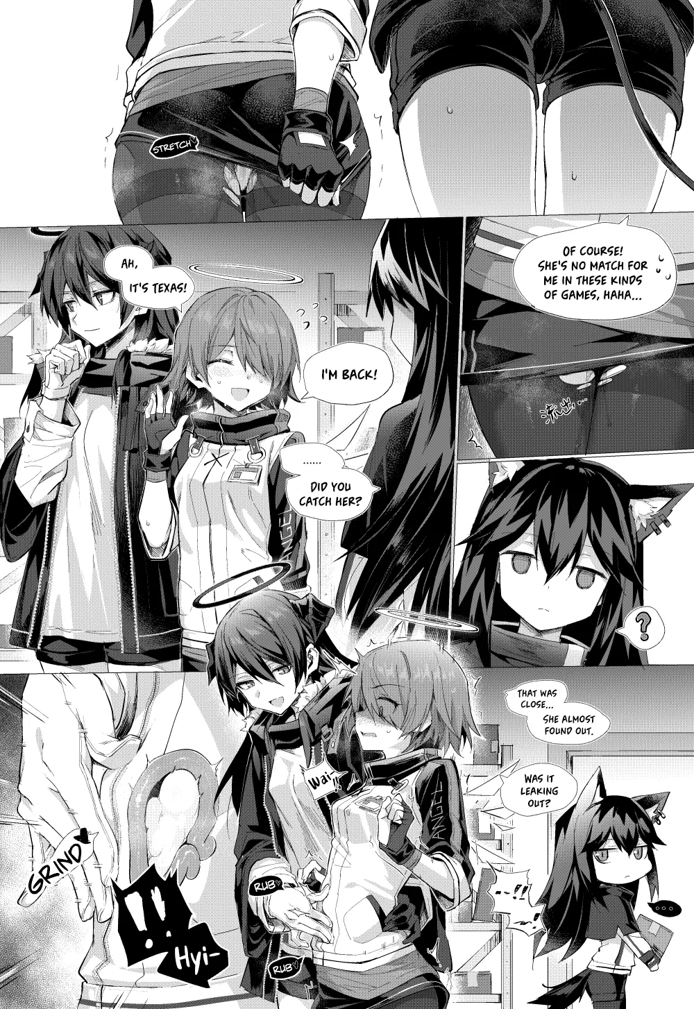 Mostima x Exusiai Short Story page 15 featuring exusiai arknights parody - futanari nakadashi hentai manga - read online free