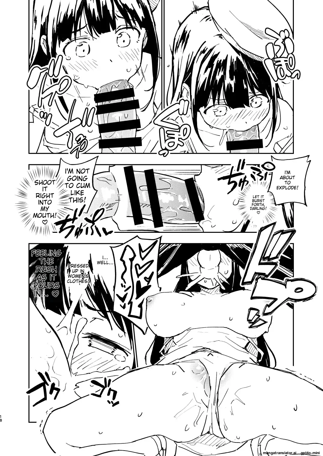 1-kagetsu Ninshin Shinakereba Otoko ni Modoreru Hanashi 2 page 19 original parody - sole female rough translation hentai manga - read online free