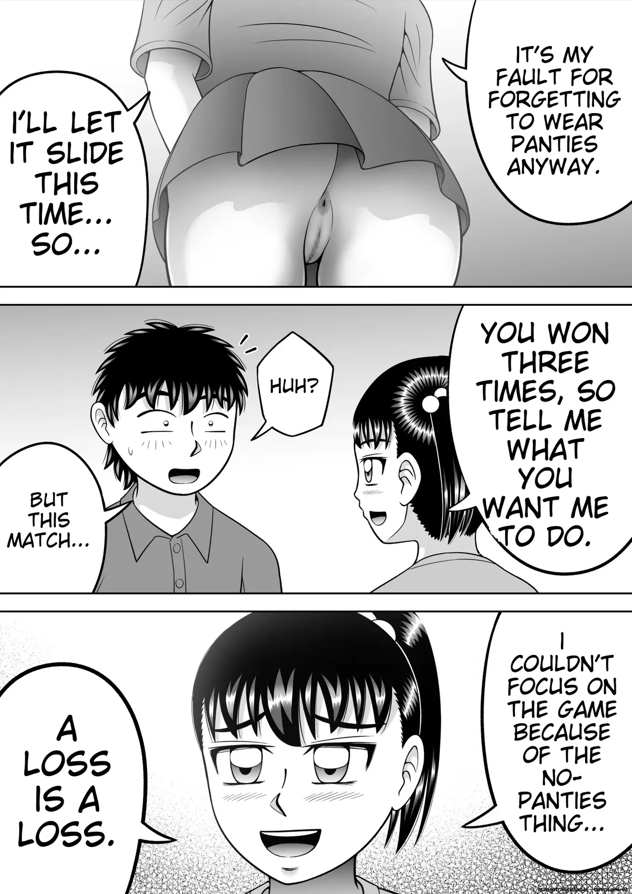 No-Pan Shoujo page 41 original parody - sole female sole male hentai manga - read online free