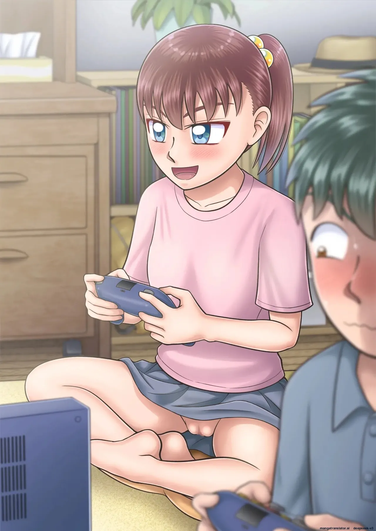 No-Pan Shoujo page 60 original parody - sole female sole male hentai manga - read online free