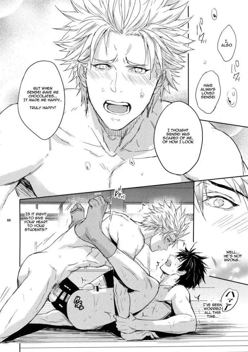 Sensei wa Nekketsu ga Areba Juubunda! page 59 original parody - group anal hentai manga - read online free