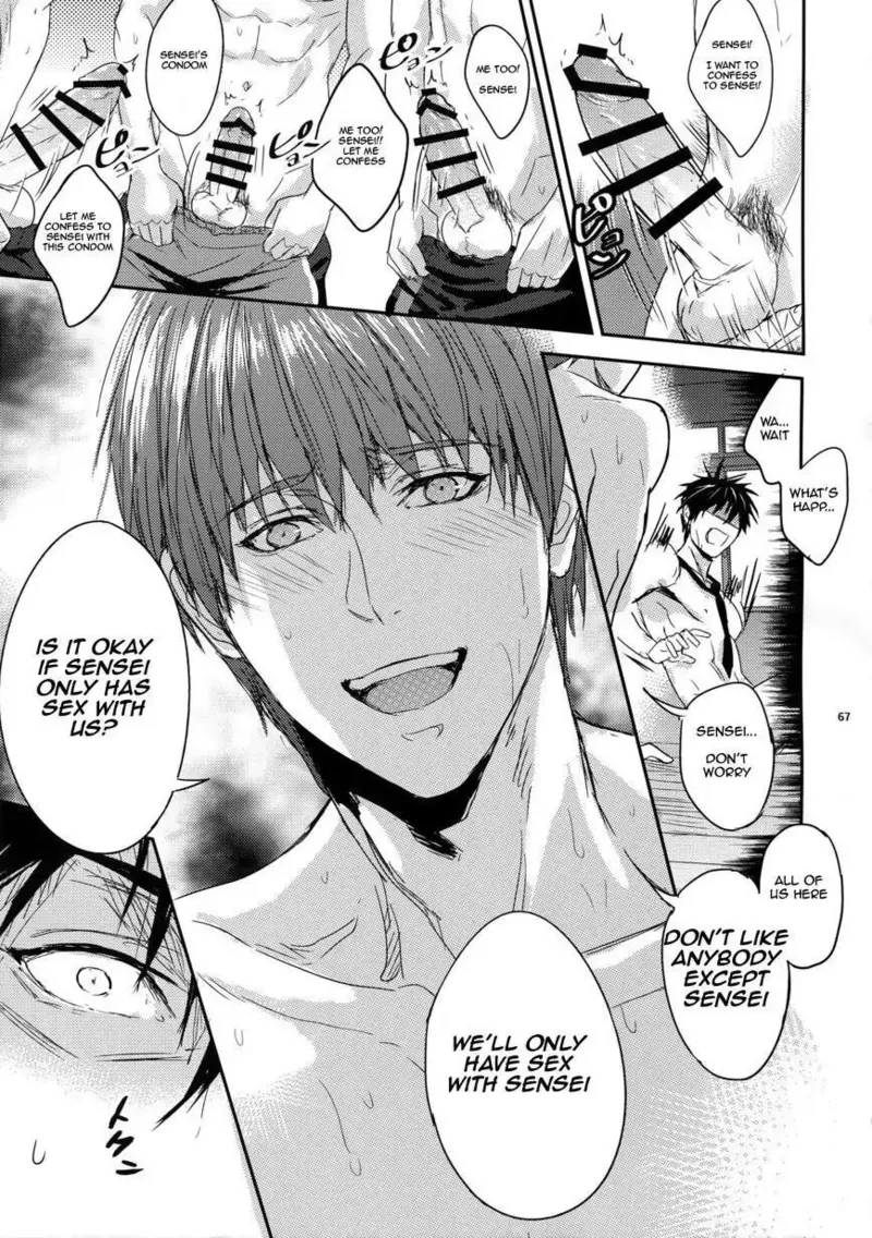 Sensei wa Nekketsu ga Areba Juubunda! page 66 original parody - big penis group hentai manga - read online free