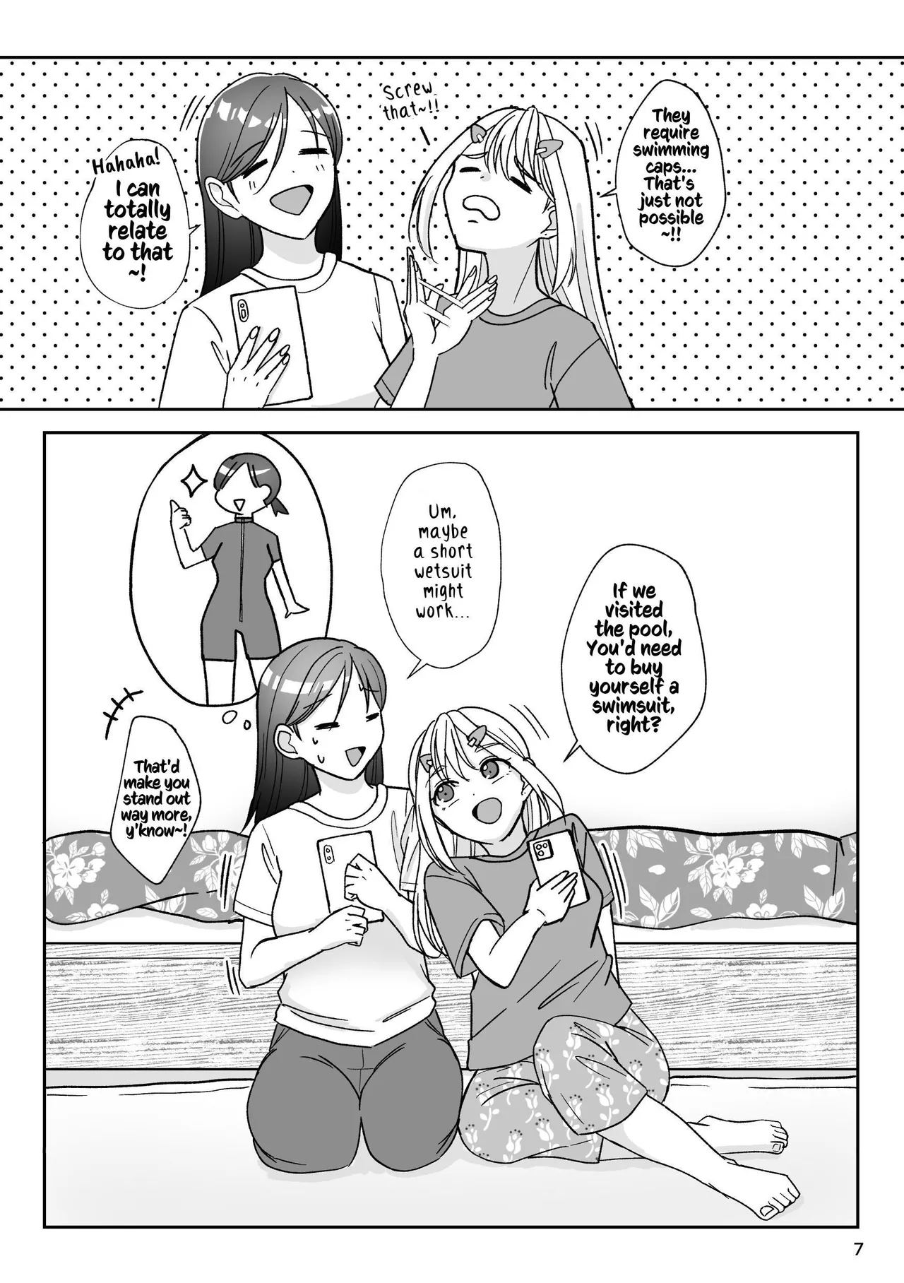 That Woman Next Door Is A Perverted Streamer page 116 original parody - multiple orgasms yuri hentai manga - read online free