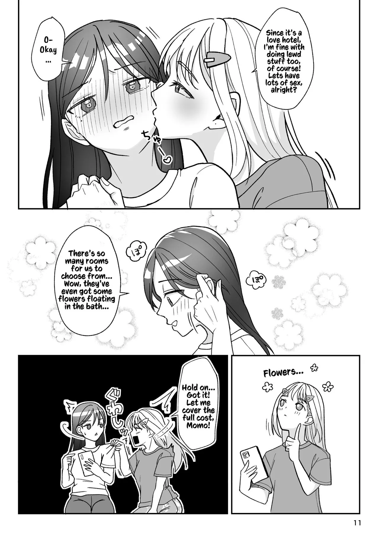 That Woman Next Door Is A Perverted Streamer page 120 original parody - multiple orgasms yuri hentai manga - read online free