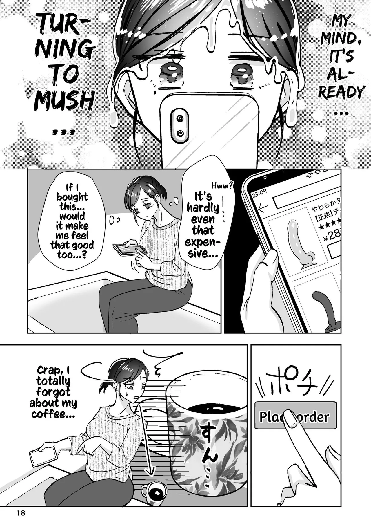 That Woman Next Door Is A Perverted Streamer page 23 original parody - multiple orgasms yuri hentai manga - read online free