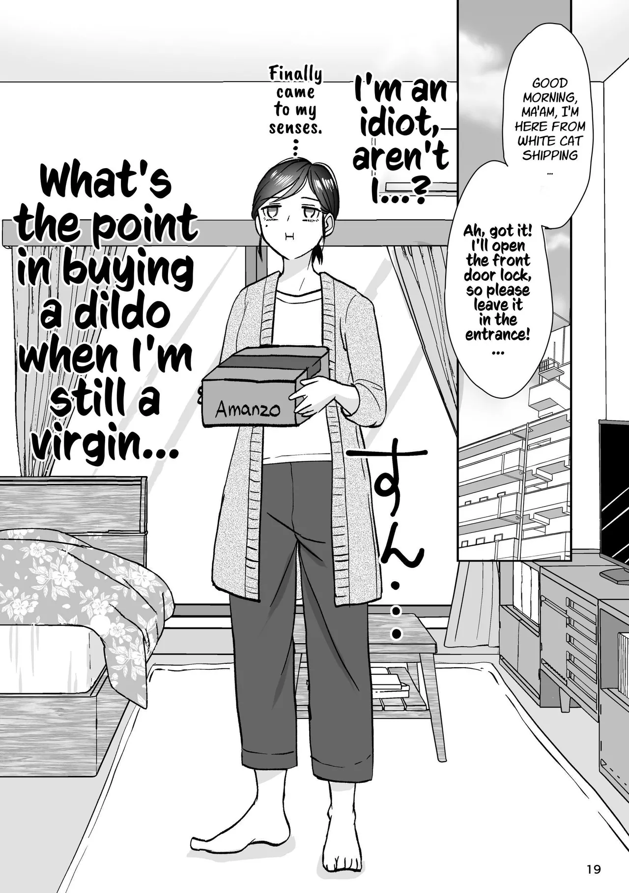 That Woman Next Door Is A Perverted Streamer page 24 original parody - squirting cunnilingus hentai manga - read online free
