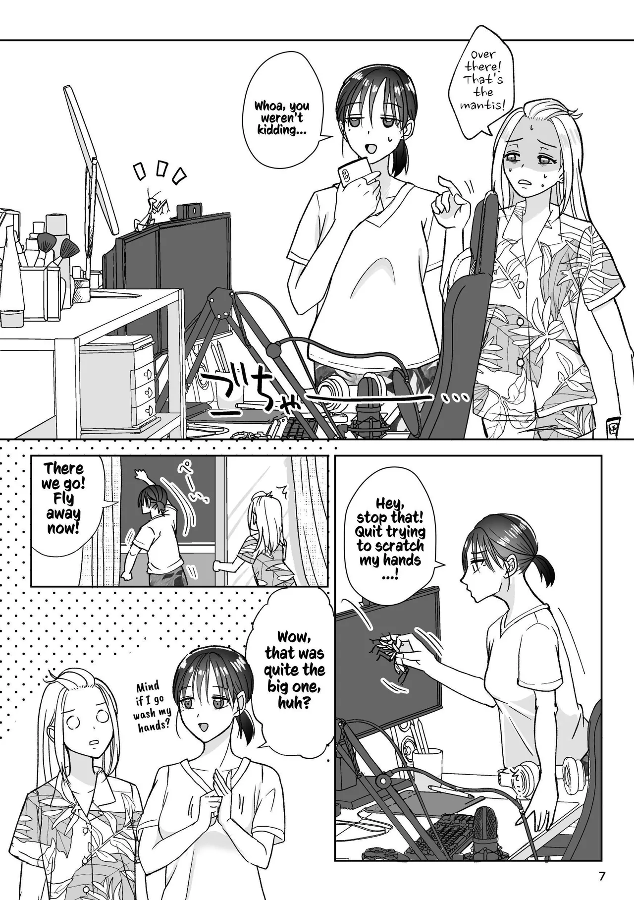 That Woman Next Door Is A Perverted Streamer page 64 original parody - multiple orgasms yuri hentai manga - read online free
