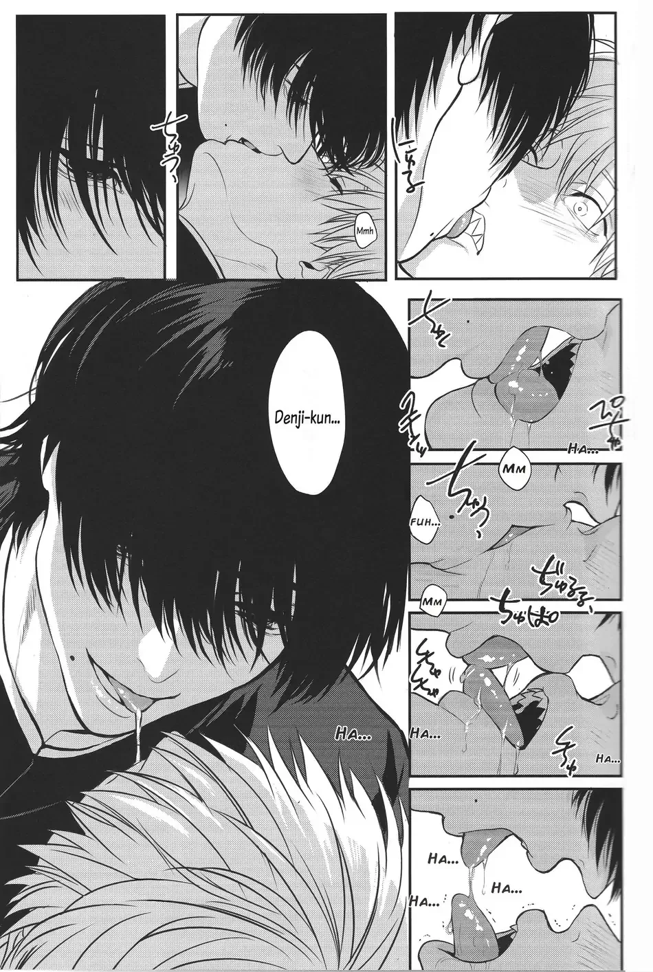 Pleasure page 33 featuring denji chainsaw man parody - unusual teeth kissing hentai manga - read online free