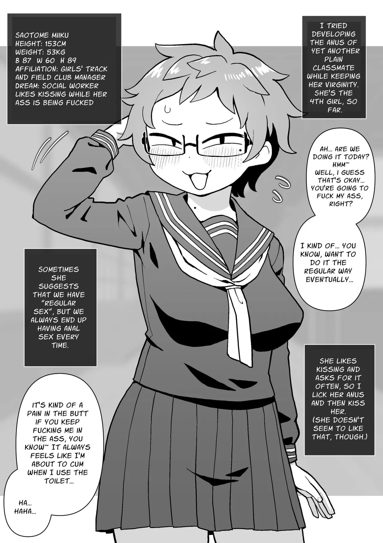 Mob-gao Doukyuusei o Shojo no Mama Anal Kaihatsu shita Hanashi | I Sexually Developed The Anuses Of My Plain Looking Classmates While Leaving Them As Virgins page 20 original parody - sole male nakadashi hentai manga - read online free