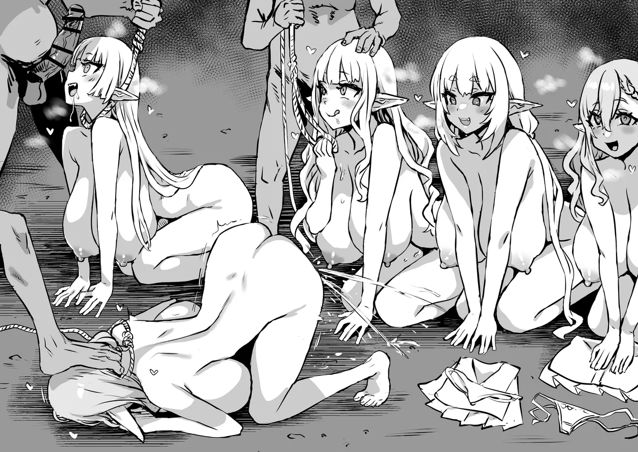 Goblin Suki Suki Elf Musume | Elf Girls Who Luuuv Goblins 1+2 page 16 - big penis big breasts hentai manga - read online free