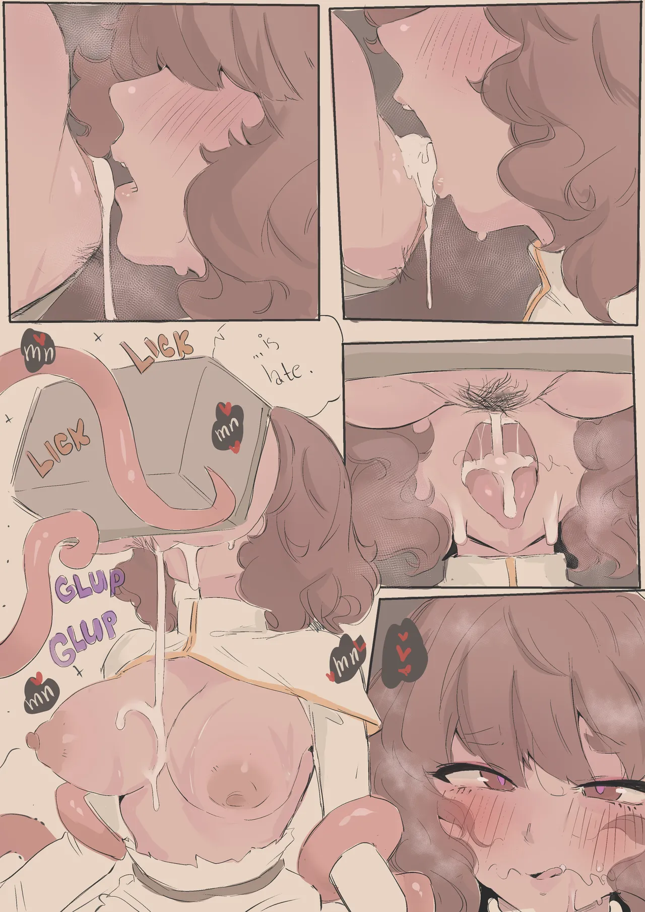 Cleric Taliyah Mimic Comic page 14 featuring taliyah - tentacles double vaginal hentai manga - read online free