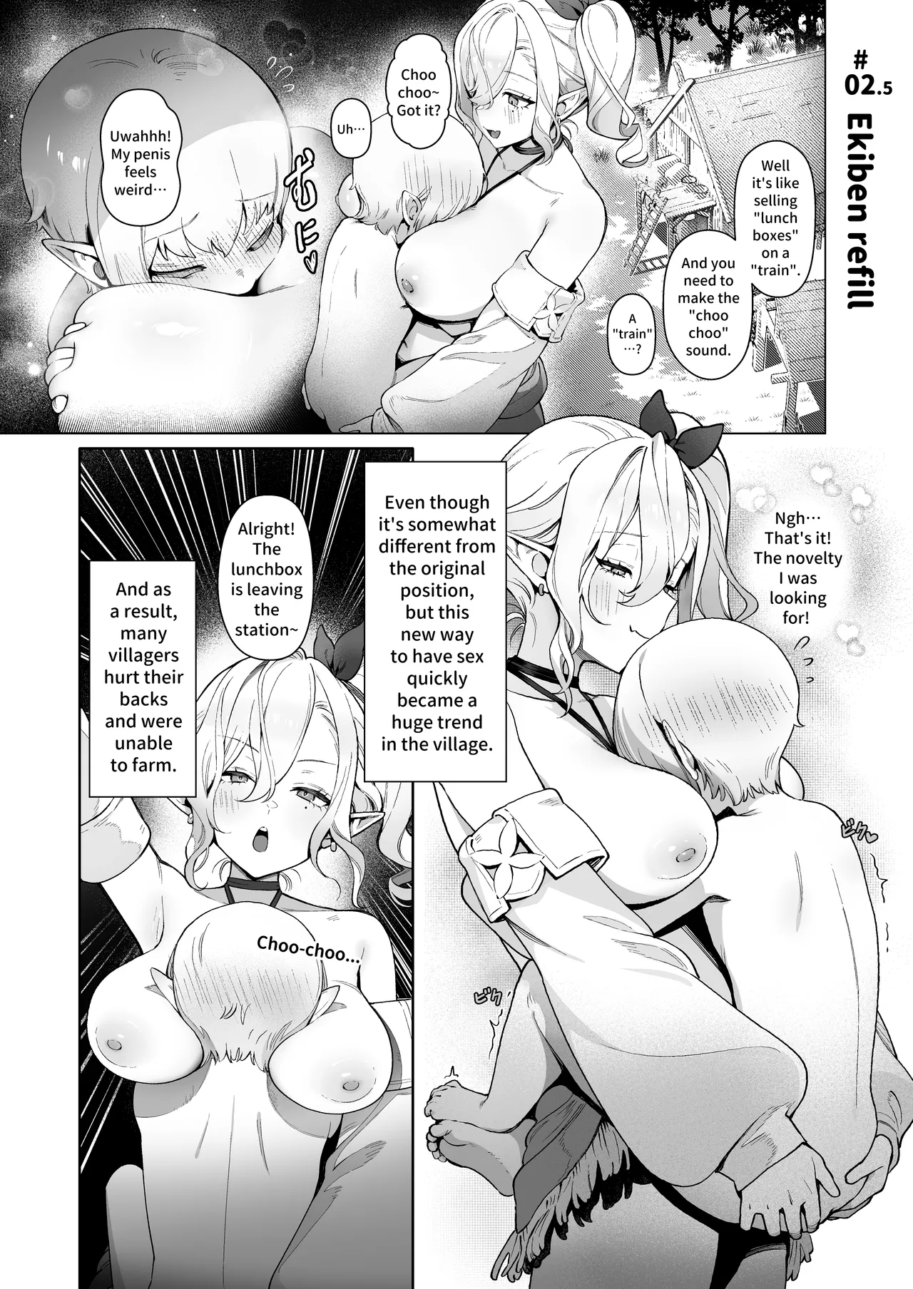 Isekai 100-nin Giri | 100+ Body Counts in Isekai page 11 original parody - beauty mark big breasts hentai manga - read online free