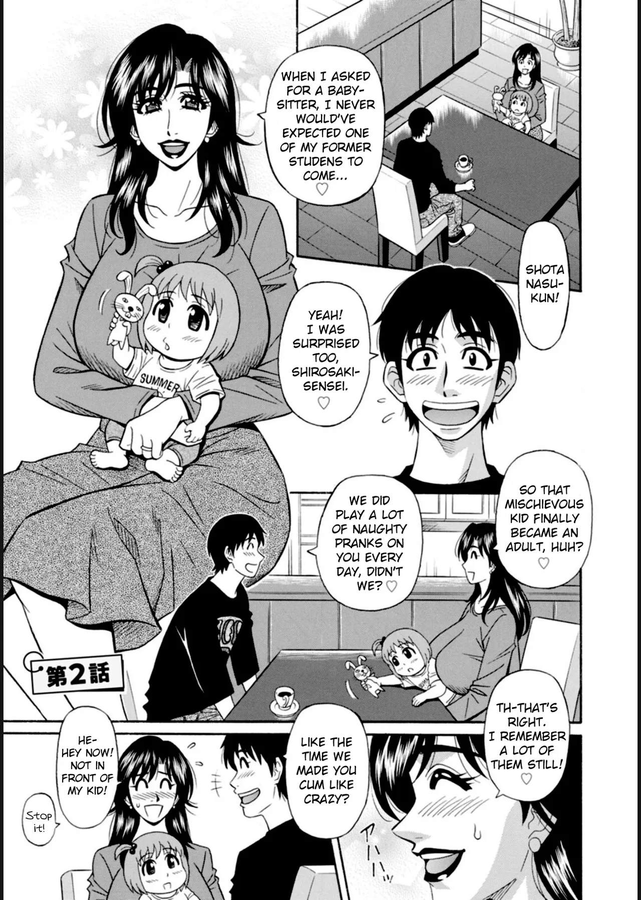 HELP! Saya Sensei Ch.1-6 page 24 - milf big breasts hentai manga - read online free