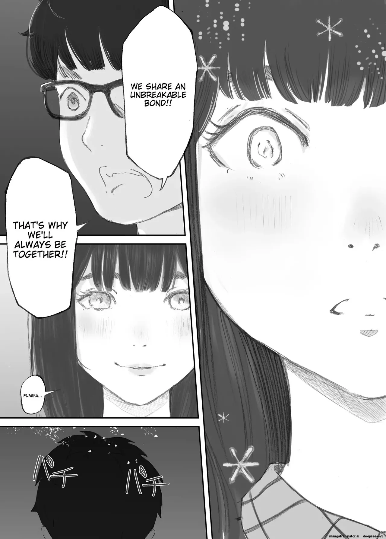 [Nekome Koi] Hadan no Kizuna -Netorareta Gimai- | Broken Bonds: Stepsister Cuckolded [English] page 30 original parody - rough translation defloration hentai manga - read online free