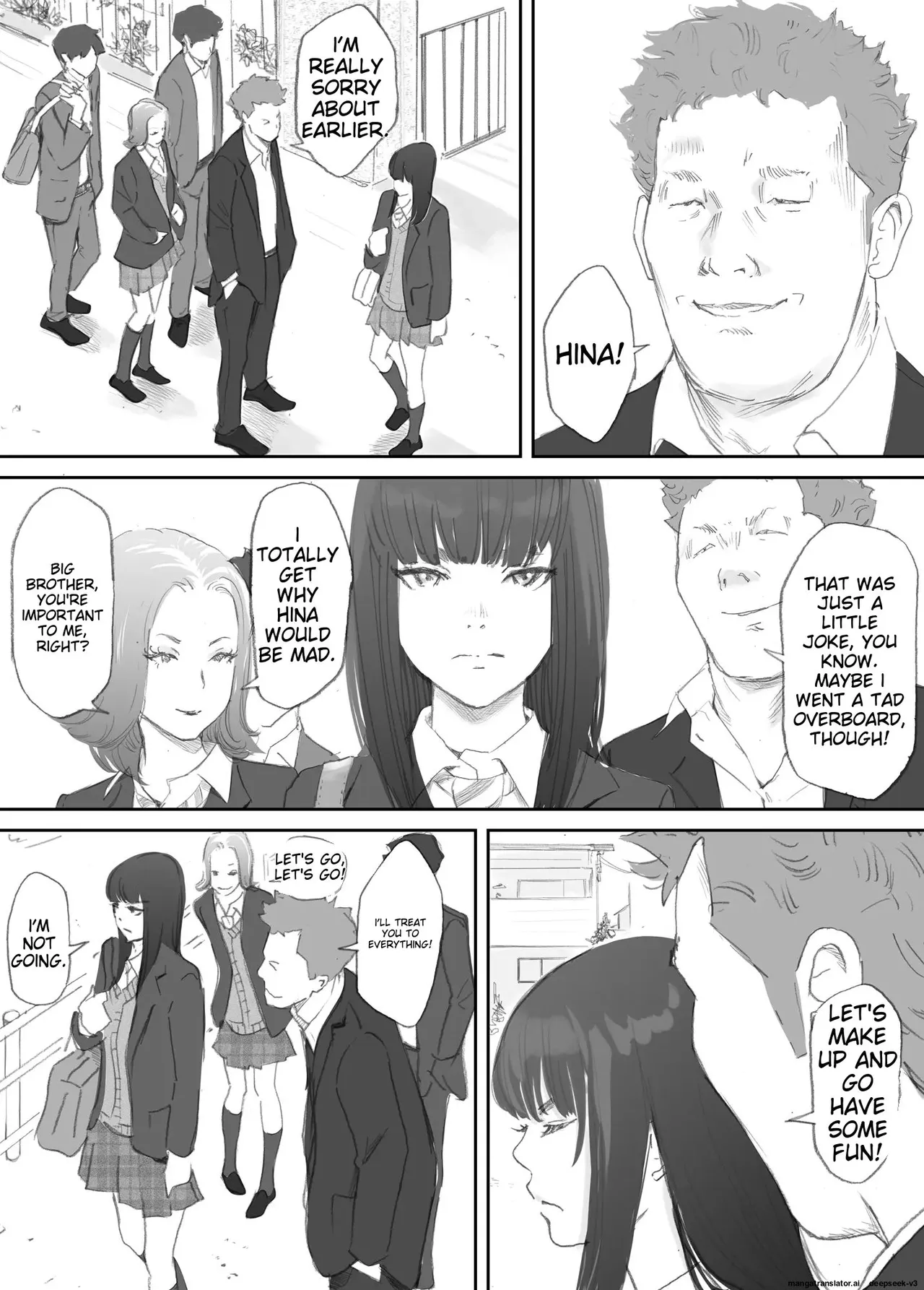[Nekome Koi] Hadan no Kizuna -Netorareta Gimai- | Broken Bonds: Stepsister Cuckolded [English] page 34 original parody - rough translation defloration hentai manga - read online free