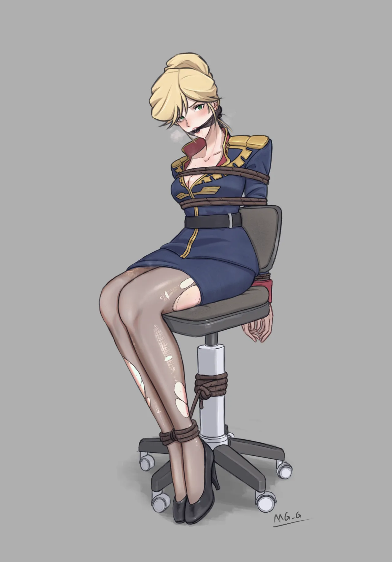 军装少女 page 100 - military hentai manga - read online free