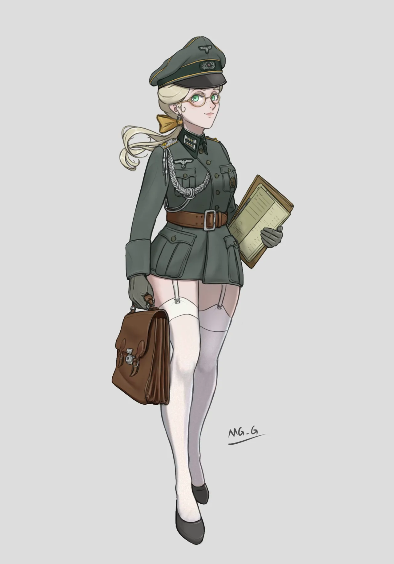 军装少女 page 11 - military hentai manga - read online free