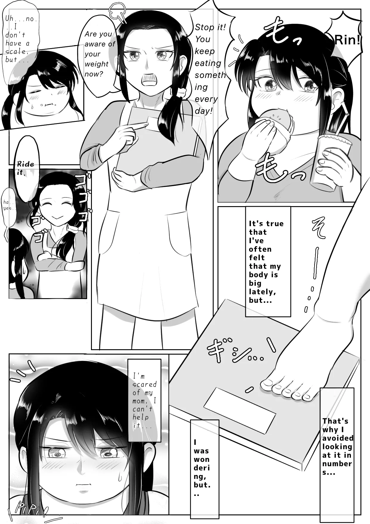Longing for softness page 15 original parody - bbw weight gain hentai manga - read online free