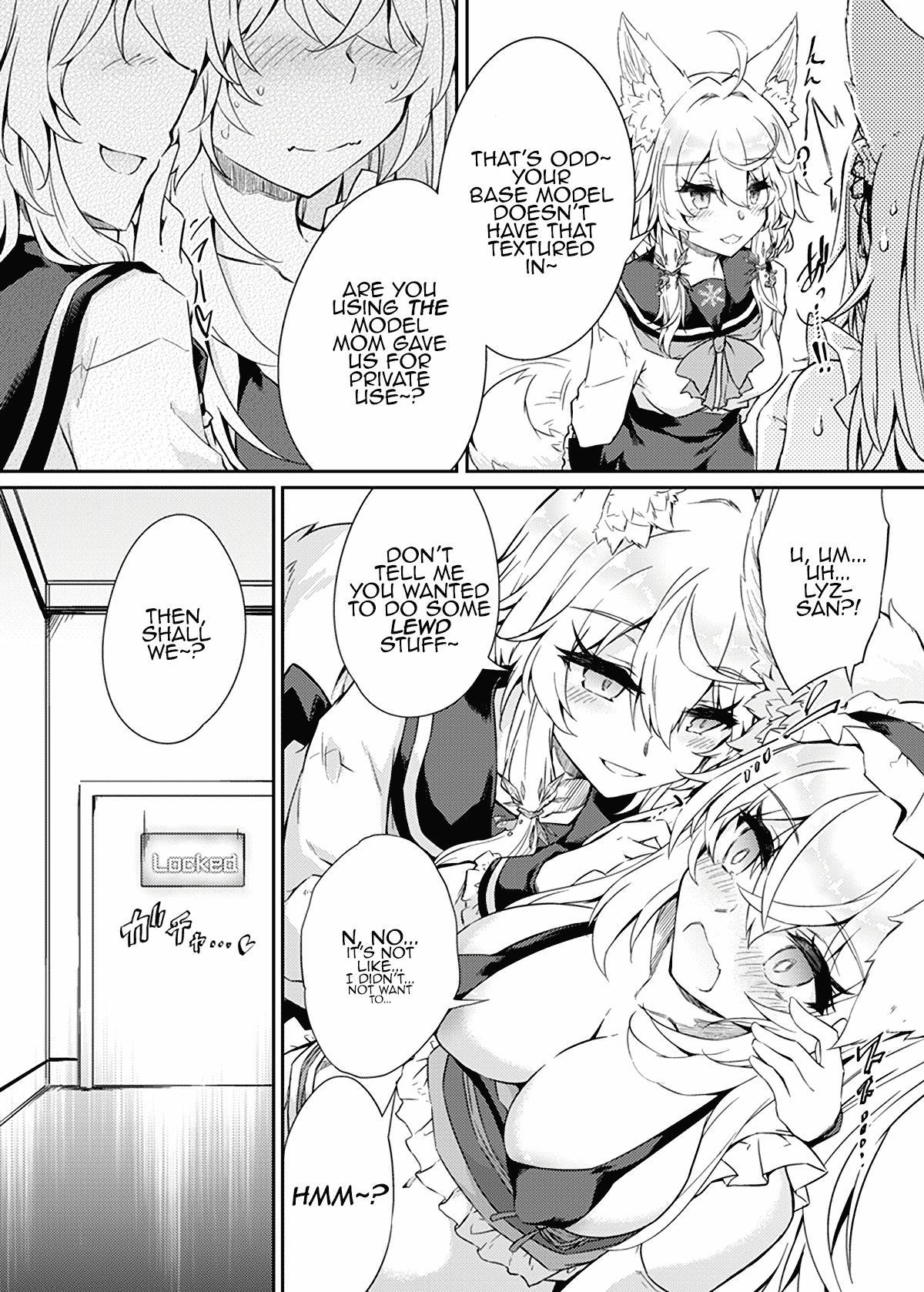 [GAULOISES BluE (Amano Chiharu)] VR mo Real mo TS Mesu ni Narimashita. | I Became a Girl Both in VR and in IRL [Digital] [English] [MMAG Translations]] page 9 original parody - pantyhose x-ray hentai manga - read online free