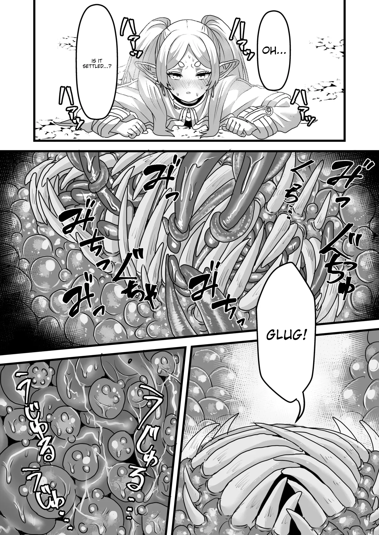 Frieren and the Sensory Deprivation Hole page 23 featuring fern sousou no frieren parody - elf big breasts hentai manga - read online free