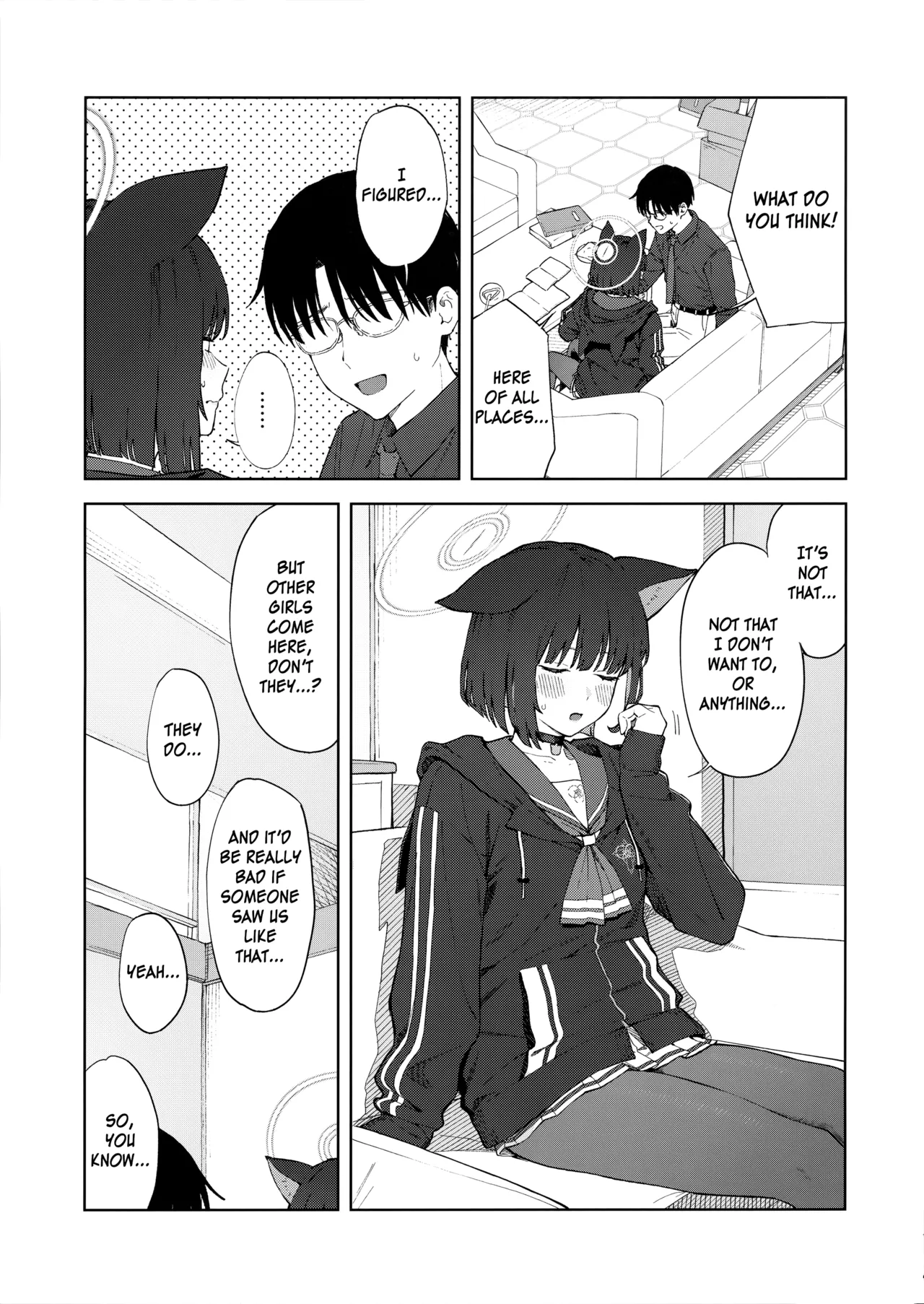 Sensei, Doushite Watashi nano...? | Sensei, Why Me...? page 12 featuring kazusa kyouyama blue archive parody - sole female sole male hentai manga - read online free