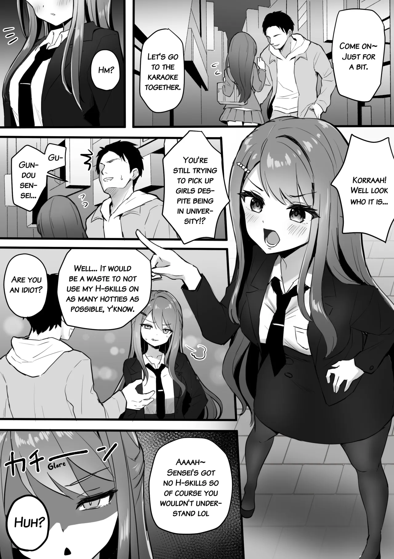 Gundo Mirei Ecchi Shoubu page 9 featuring gundo mirei nijisanji parody - sole female sole male hentai manga - read online free