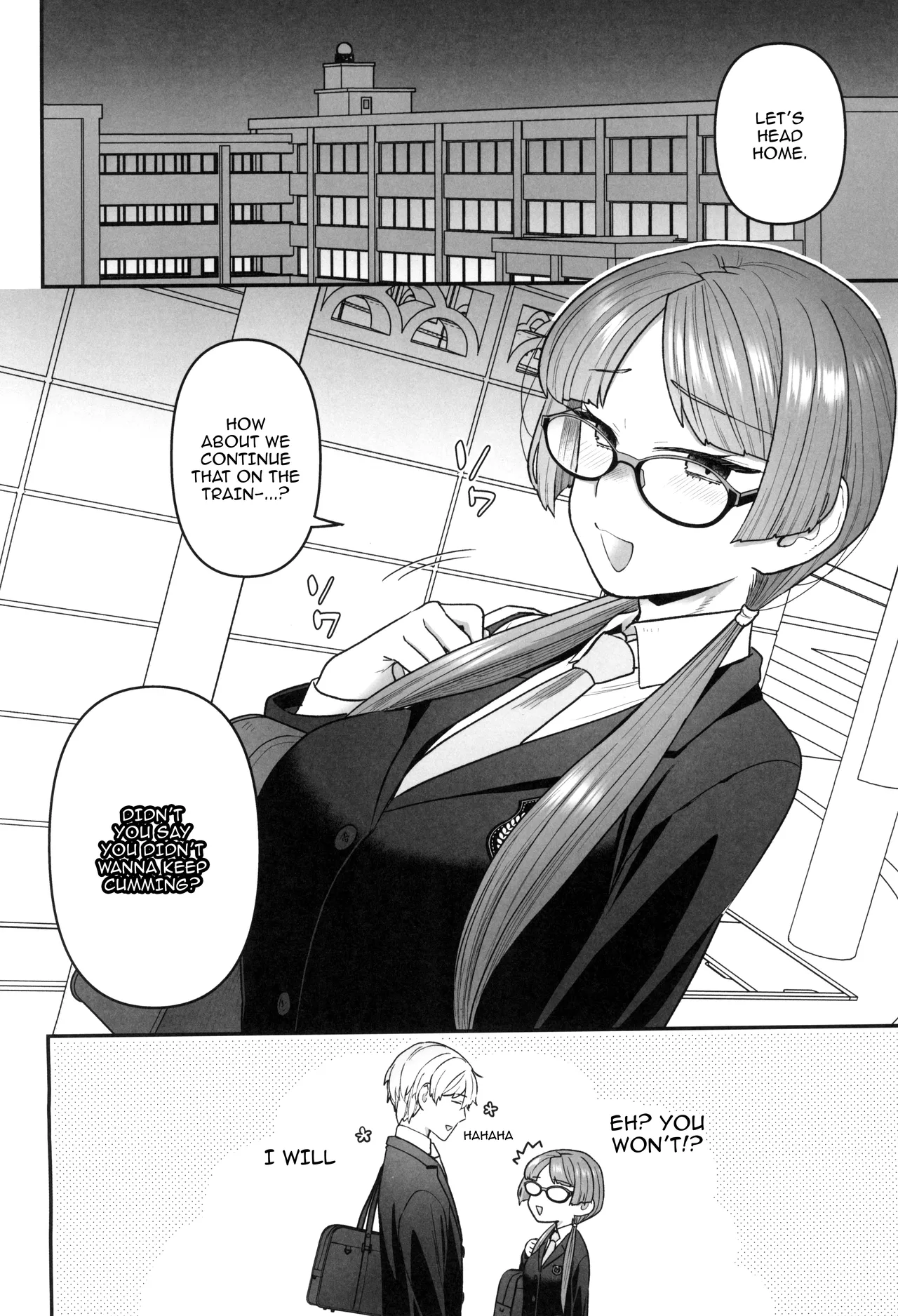 (C101) [Sayonara Hornet (Yoshiragi)] Iinchou to Mitsuda-kun no Houkago - Otonashi Kotoha and Mitsuda Makoto | The Prez and Mitsuda-kun After Class - Otonashi Kotoha and Mitsuda Makoto [English] {Doujins.com} page 20 original parody - sole female sole male hentai manga - read online free