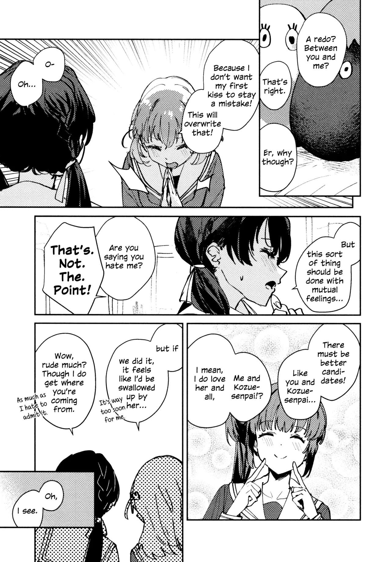 Aspherical Love page 111 featuring kaho hinoshita love live hasunosora jogakuin school idol club parody - cunnilingus females only hentai manga - read online free