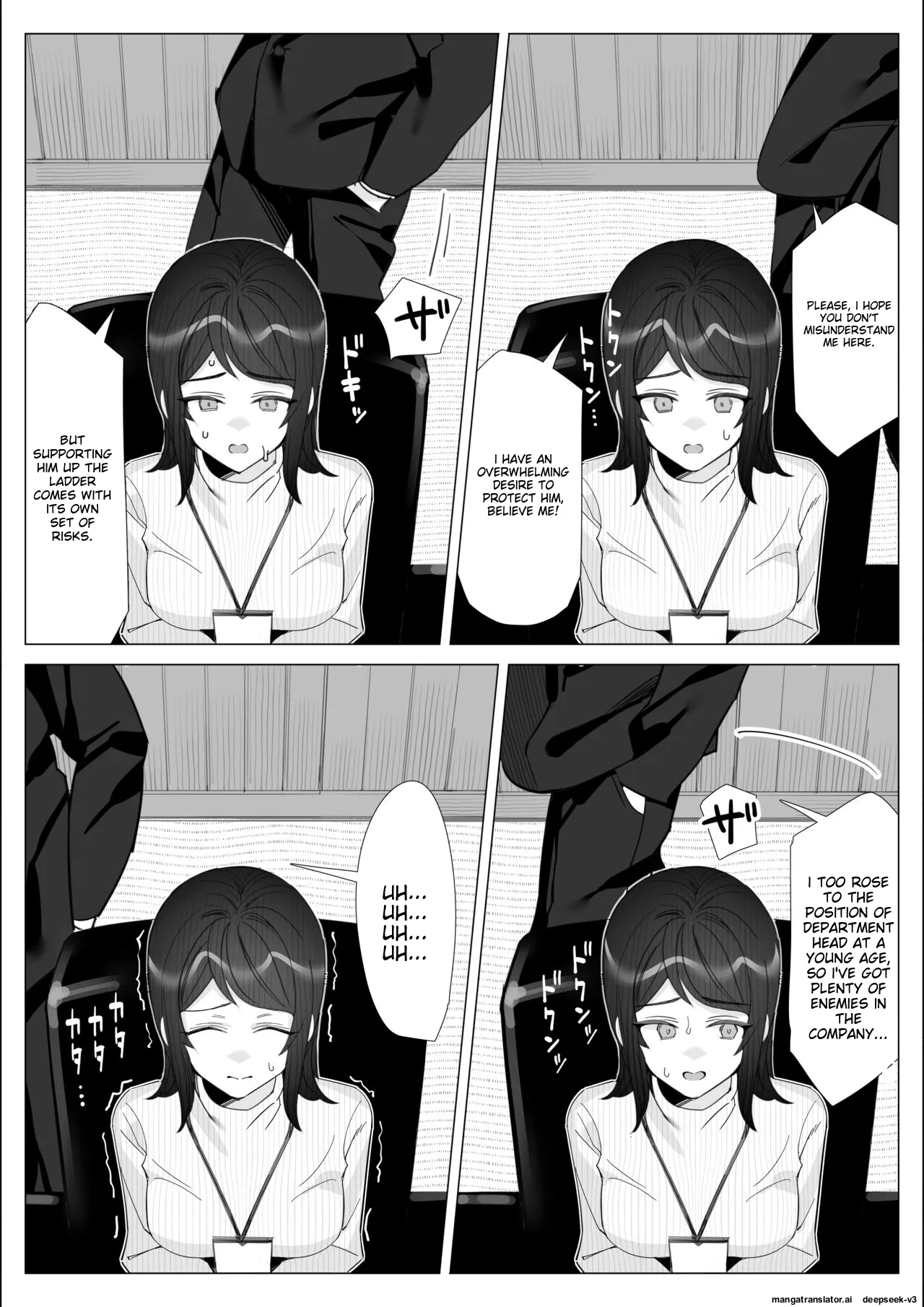 Pride no Takai Career Joshi ga Batsuichi Furyou Joushi ni Netorareru Hanashi | A story about a proud career woman being seduced by her bad divorced boss page 147 original parody - blindfold big penis hentai manga - read online free