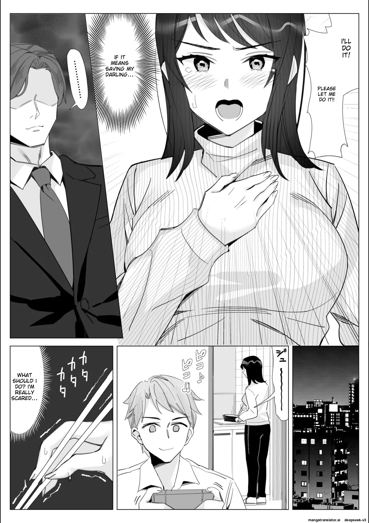 Pride no Takai Career Joshi ga Batsuichi Furyou Joushi ni Netorareru Hanashi | A story about a proud career woman being seduced by her bad divorced boss page 152 original parody - blindfold big penis hentai manga - read online free