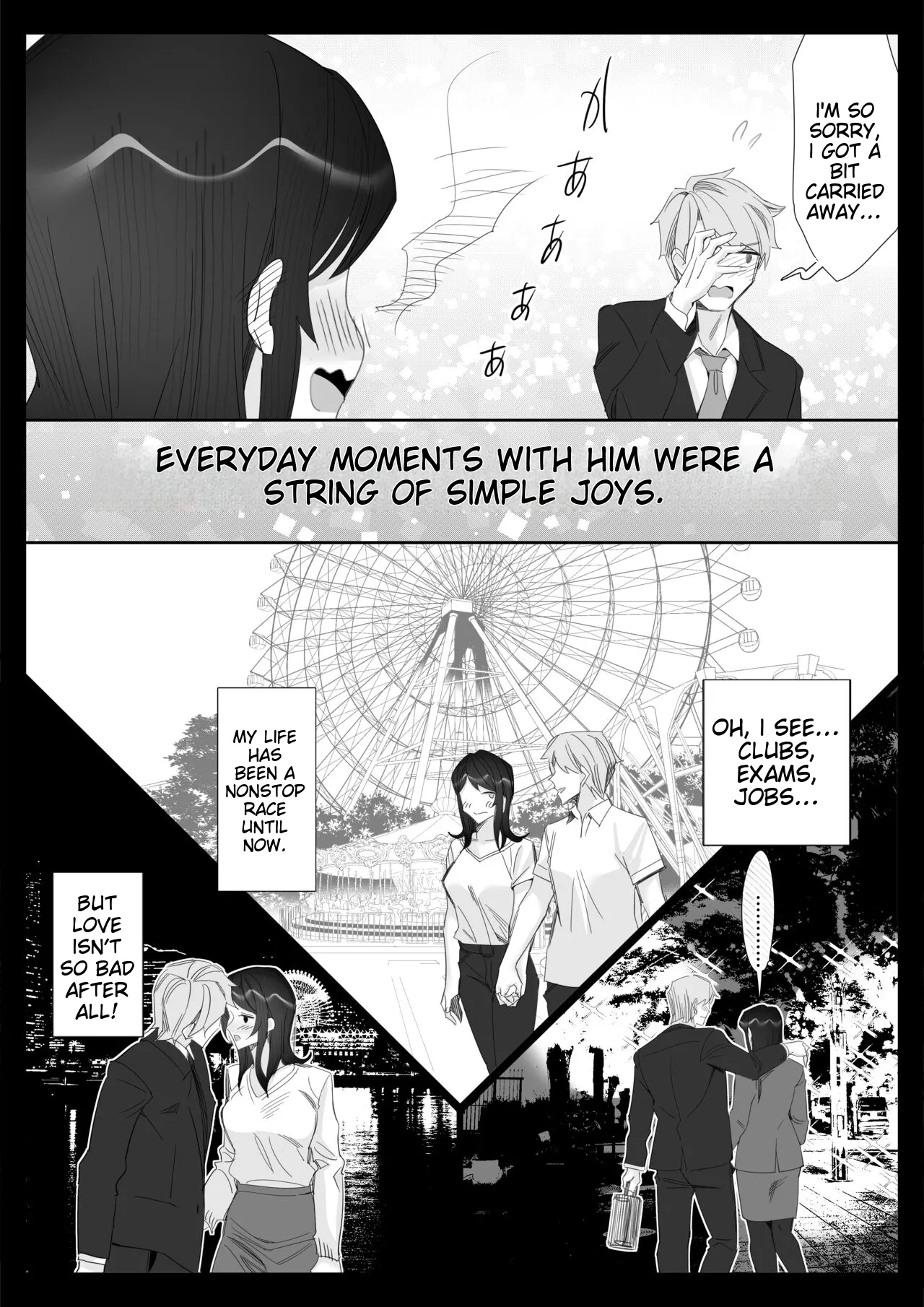 Pride no Takai Career Joshi ga Batsuichi Furyou Joushi ni Netorareru Hanashi | A story about a proud career woman being seduced by her bad divorced boss page 228 original parody - blindfold big penis hentai manga - read online free