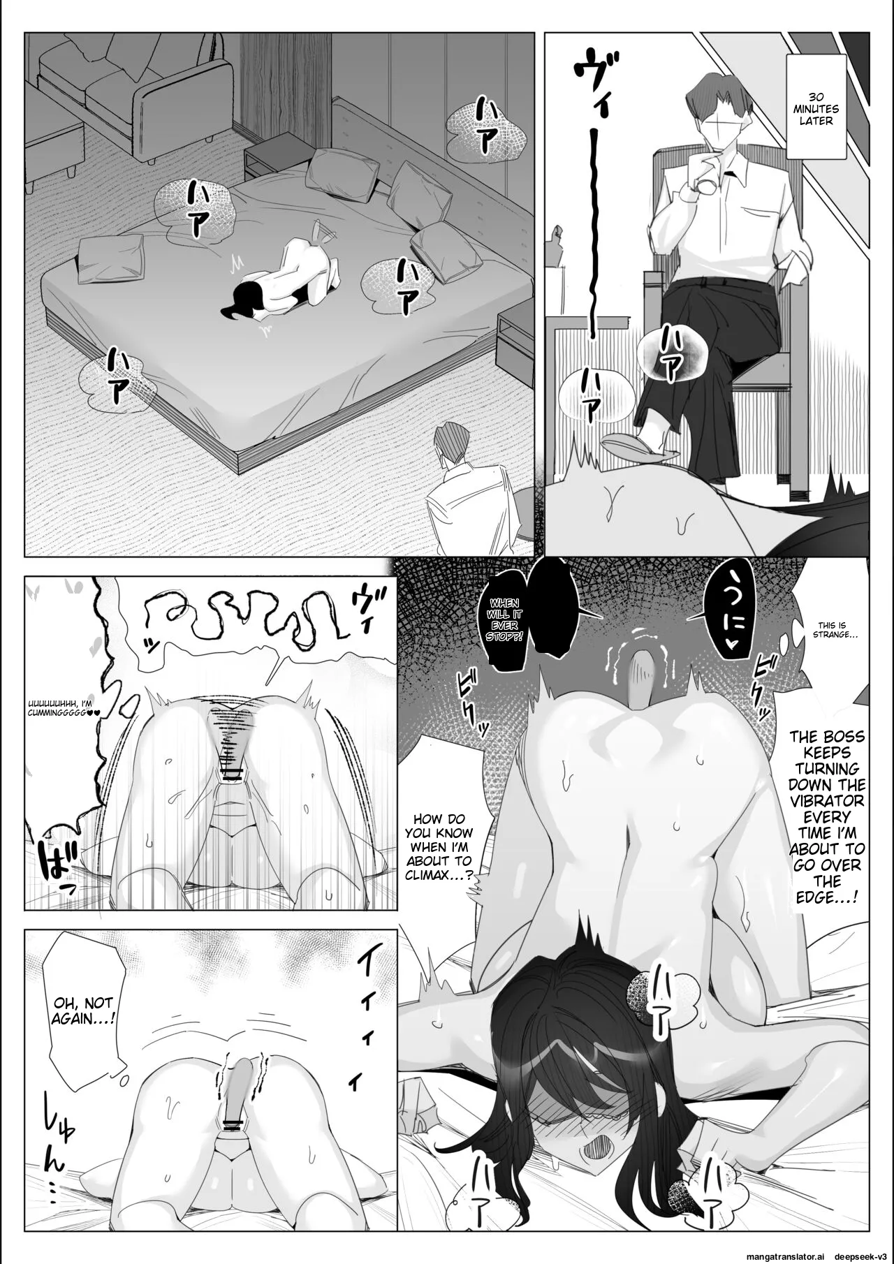 Pride no Takai Career Joshi ga Batsuichi Furyou Joushi ni Netorareru Hanashi | A story about a proud career woman being seduced by her bad divorced boss page 86 original parody - blindfold big penis hentai manga - read online free