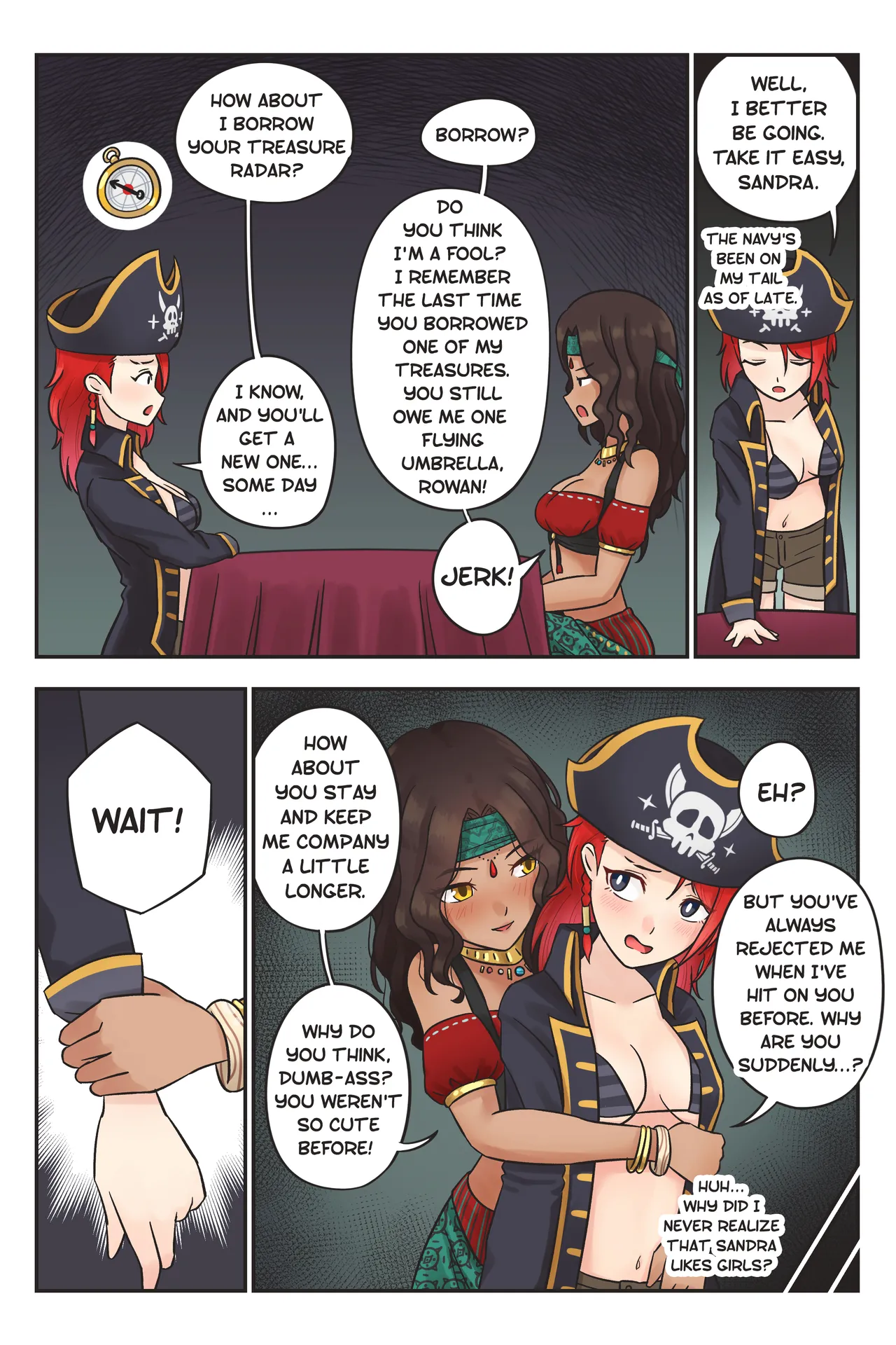 Rowan the Red Hair page 30 original parody - unusual teeth mmf threesome hentai manga - read online free