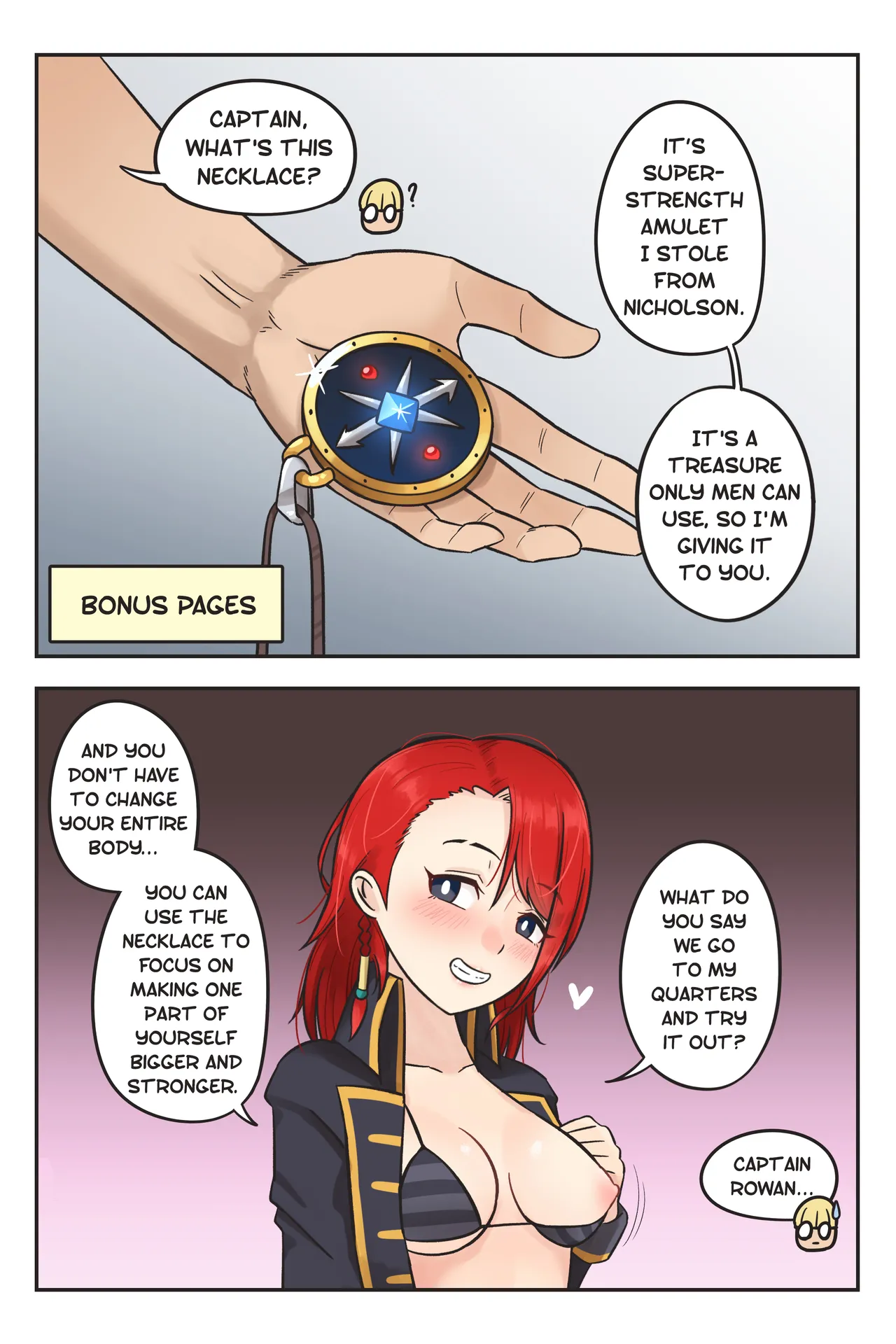 Rowan the Red Hair page 52 original parody - full color uncensored hentai manga - read online free
