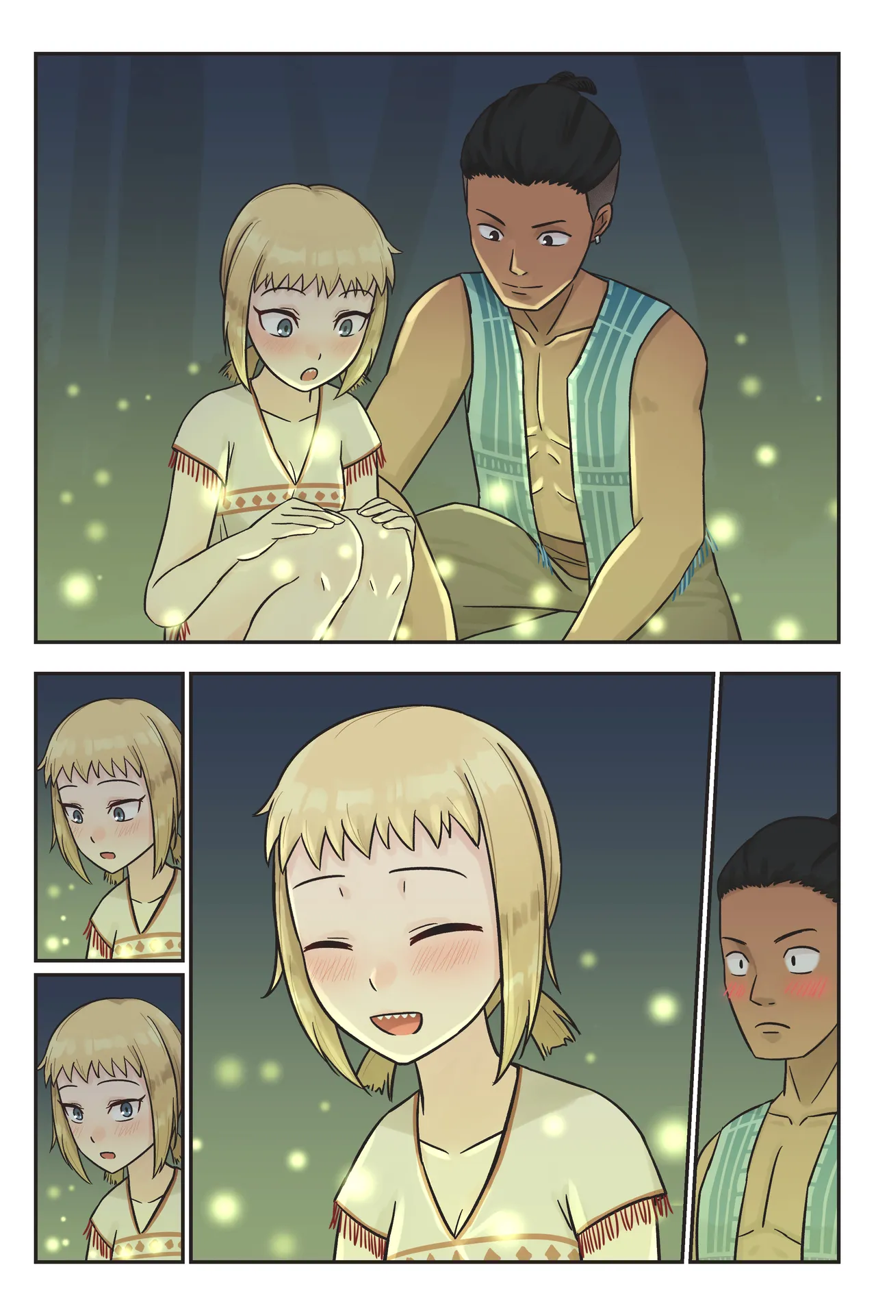 Rowan the Red Hair page 59 original parody - unusual teeth mmf threesome hentai manga - read online free