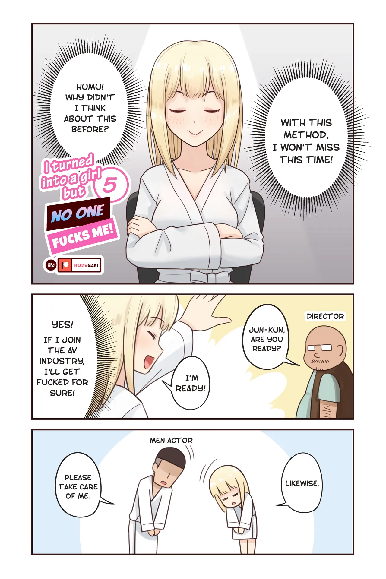 I Turned Into a Girl But NO ONE Fucks Me! page 37 original parody - uncensored full color hentai manga - read online free