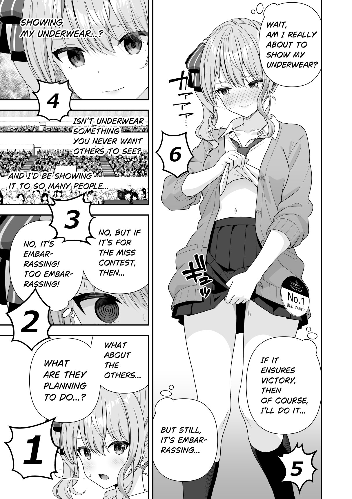 Common Sense Alteration Miss Contest page 13 featuring hoshimachi suisei hololive parody - mind control vtuber hentai manga - read online free