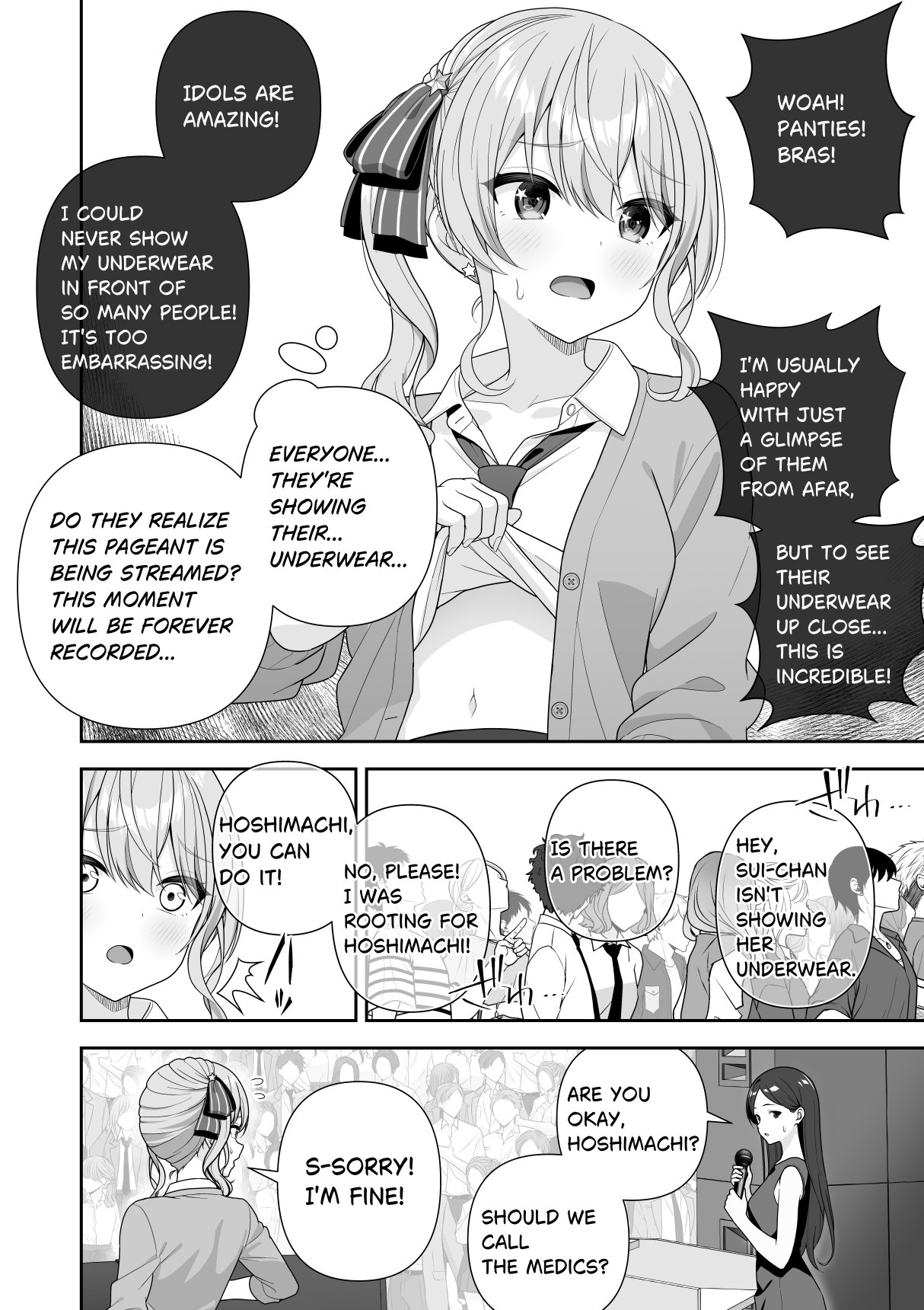 Common Sense Alteration Miss Contest page 17 featuring hoshimachi suisei hololive parody - no penetration mind control hentai manga - read online free