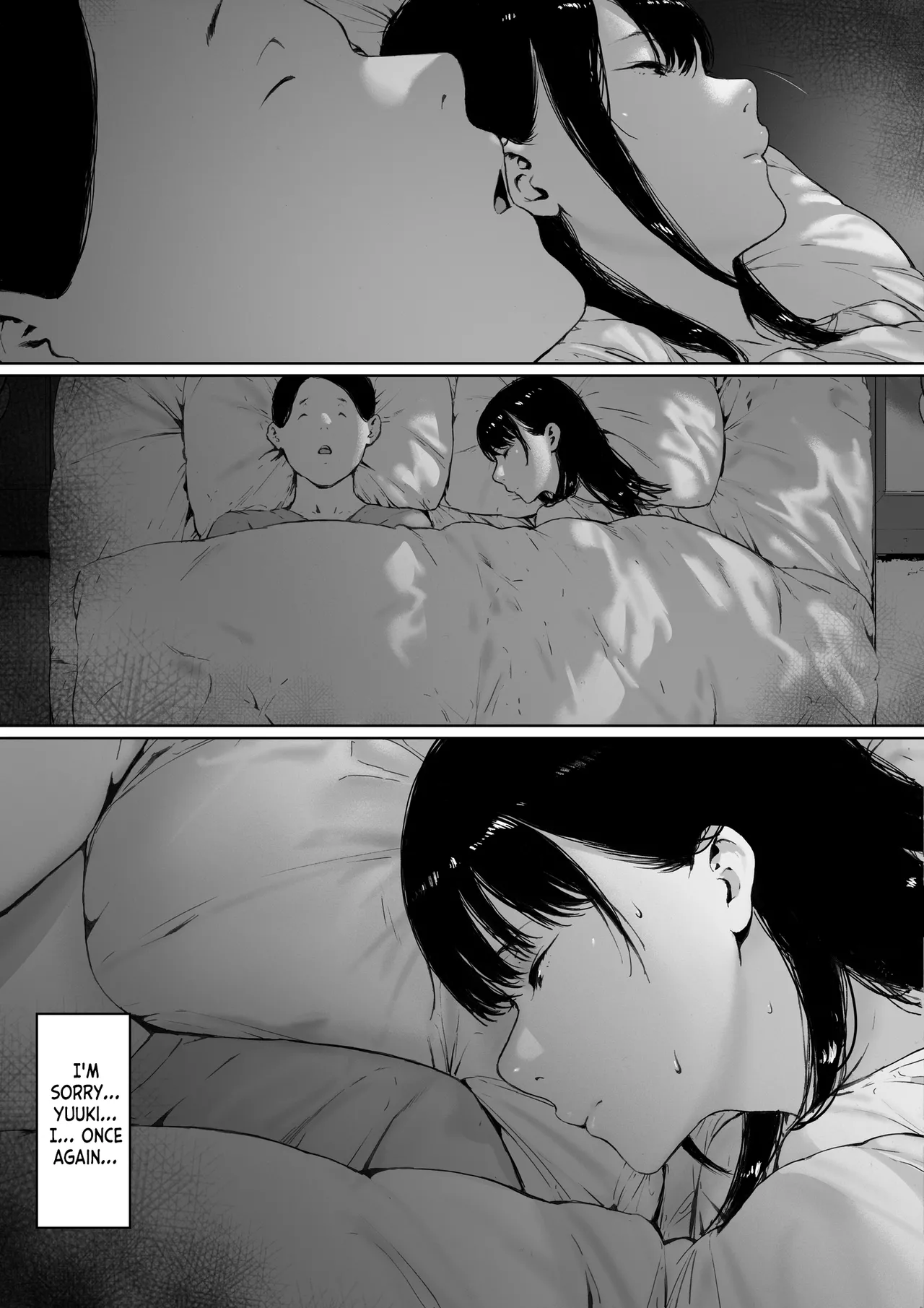[Morita Shiki] Gifu to Doukyou Suru ni Natta Shiawase na Shinkon Seikatsu o Okuro Hazu datta no ni Ch. 2 | Now Living With My Father-In-Law, I Was Supposed to Have a Happy Newlywed Life Part 2 [English] [Chalklog] page 31 original parody - inseki milf hentai manga - read online free