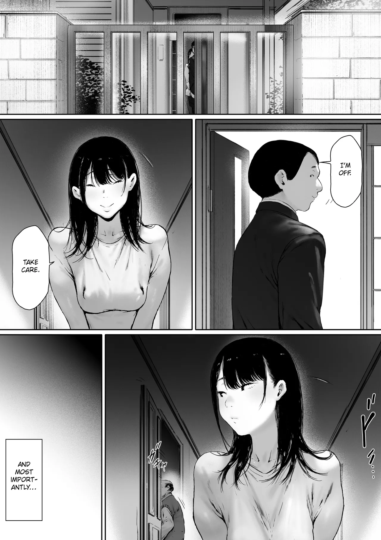 [Morita Shiki] Gifu to Doukyou Suru ni Natta Shiawase na Shinkon Seikatsu o Okuro Hazu datta no ni Ch. 2 | Now Living With My Father-In-Law, I Was Supposed to Have a Happy Newlywed Life Part 2 [English] [Chalklog] page 90 original parody - sole female nakadashi hentai manga - read online free