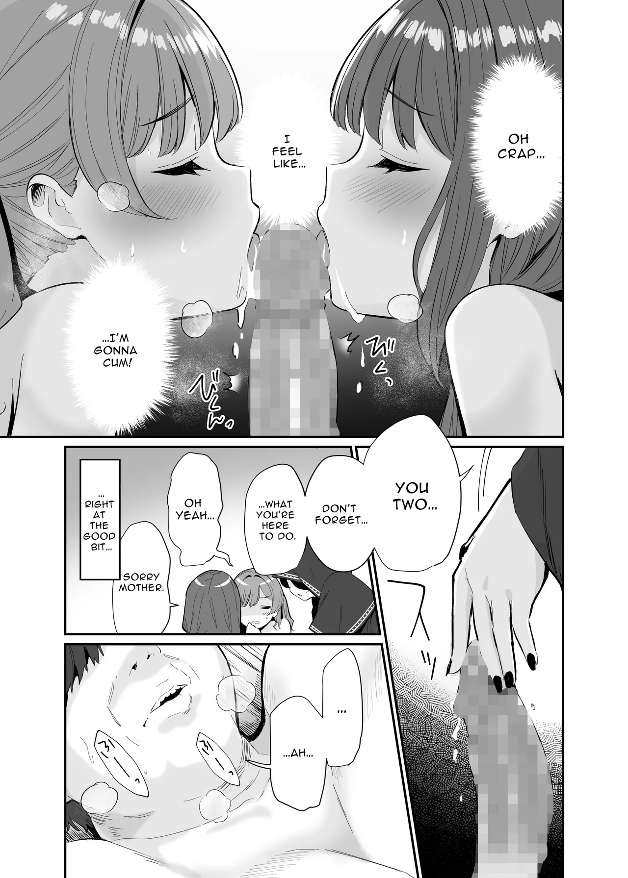 Isekai Teni Shita Oji-san Majo Mura e | Otherworld Reincarnation into a Witch Village page 15 original parody - sole male mosaic censorship hentai manga - read online free