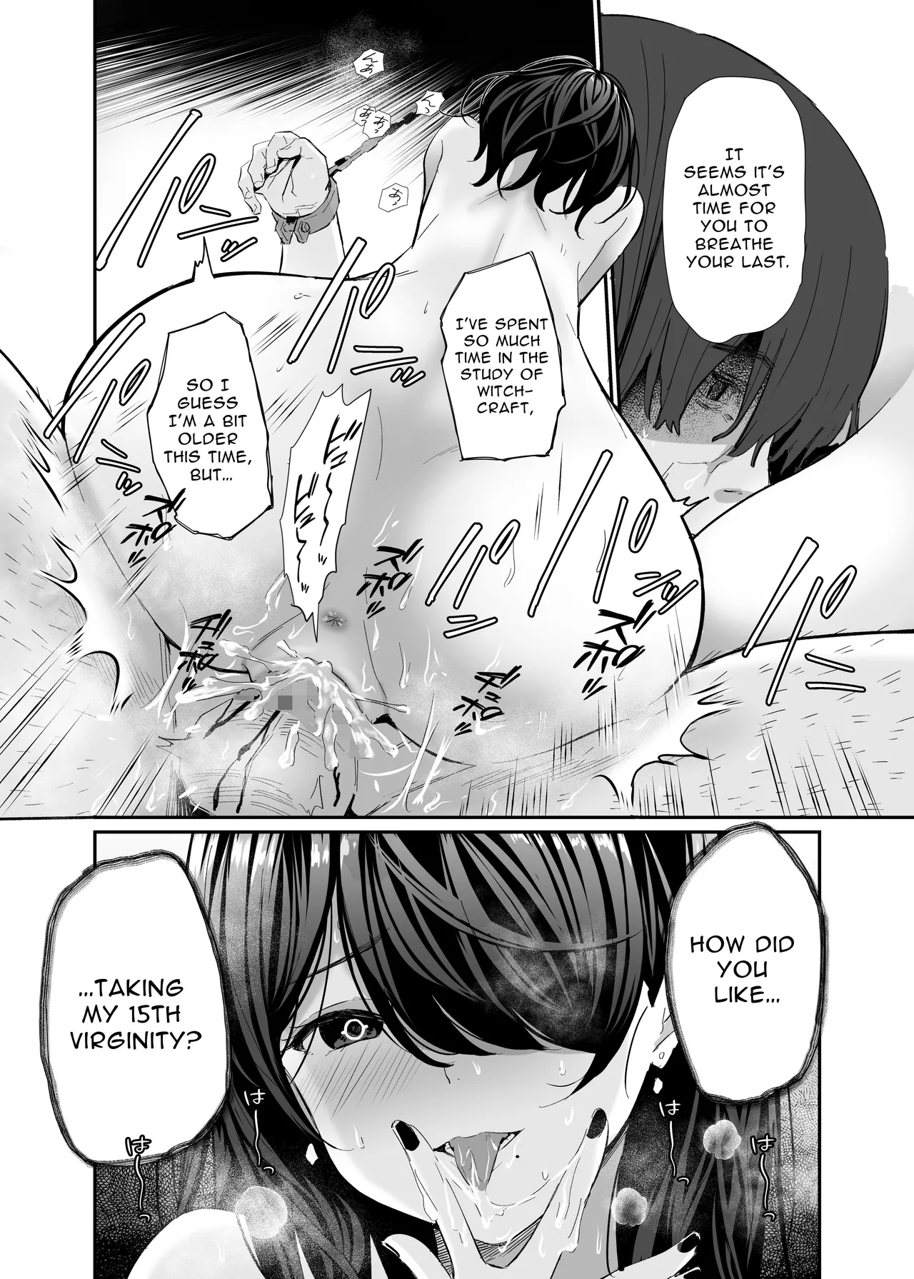 Isekai Teni Shita Oji-san Majo Mura e | Otherworld Reincarnation into a Witch Village page 41 original parody - sole male mosaic censorship hentai manga - read online free